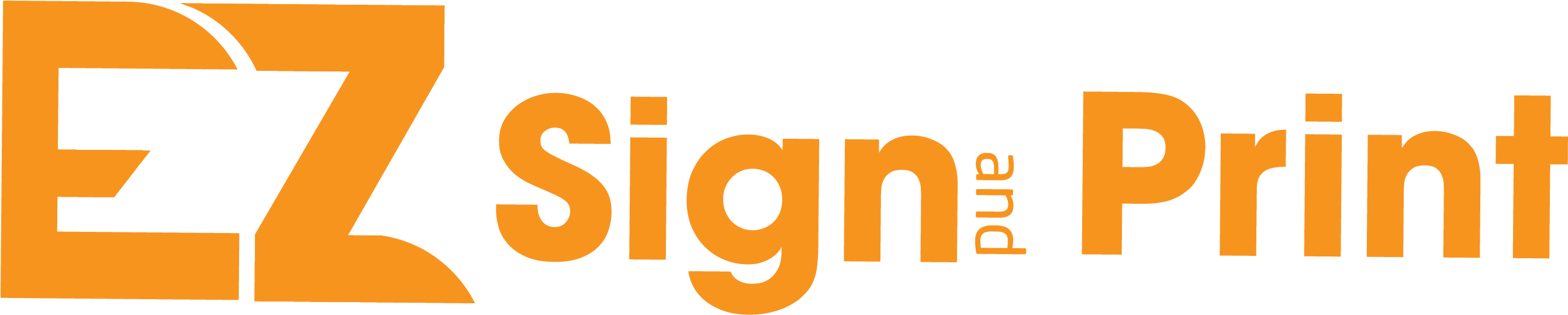 Ez Sign Ez Sign - Graphic Design (2681x887)