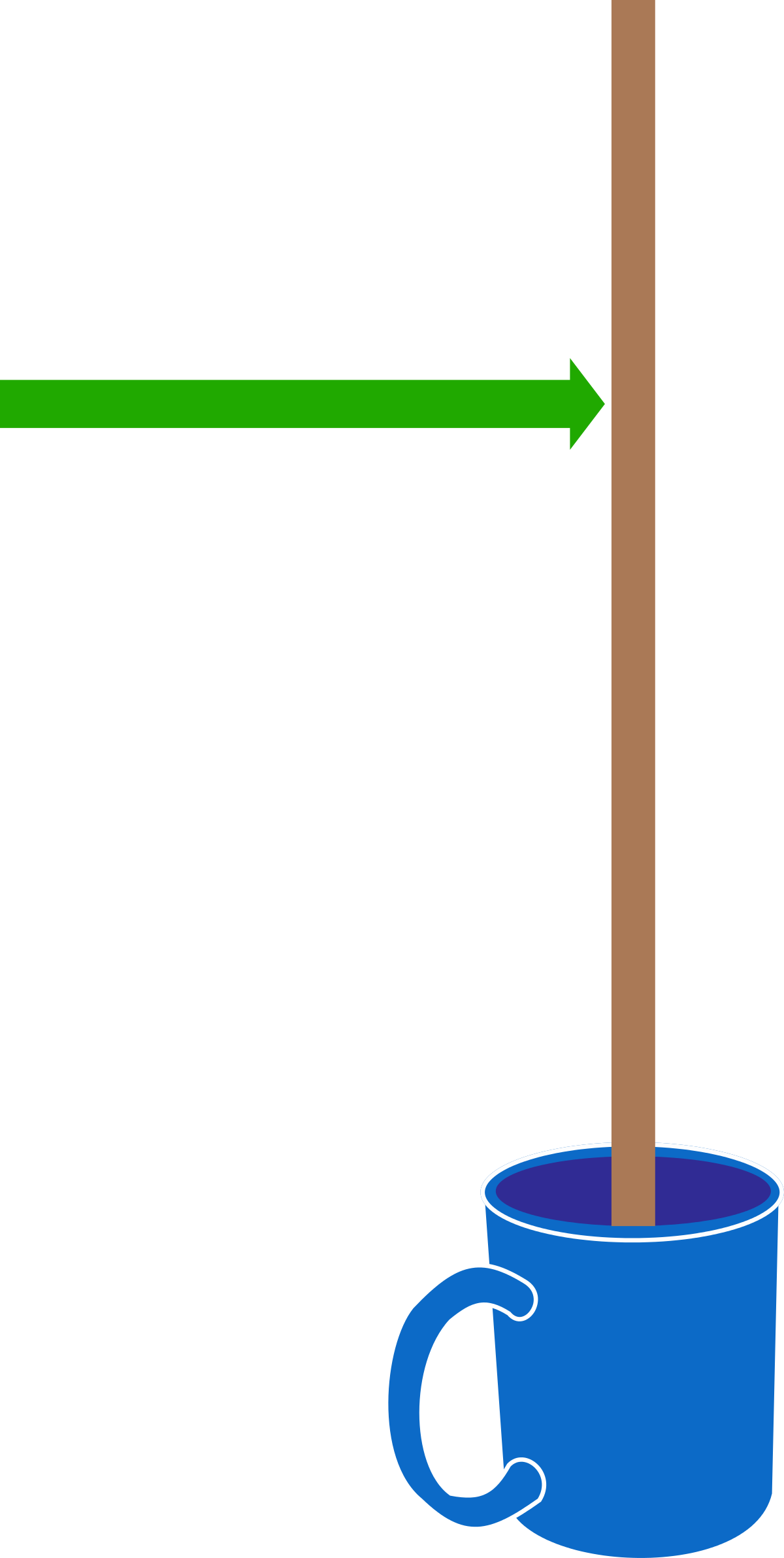 A Wooden Stick Of Length ℓ ℓ Is Balanced Vertically - A Wooden Stick Of Length ℓ ℓ Is Balanced Vertically (1200x2384)