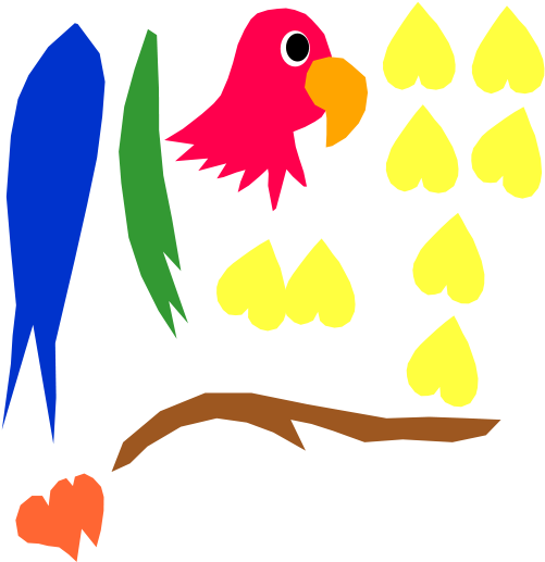 Parrot Svg Clipart Free - Parrot Svg Clipart Free (800x800)