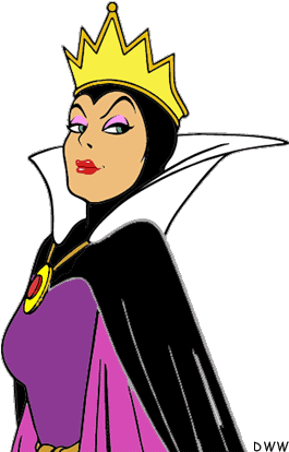 Snow White Queen Clipart - Snow White Queen Clipart (322x430)