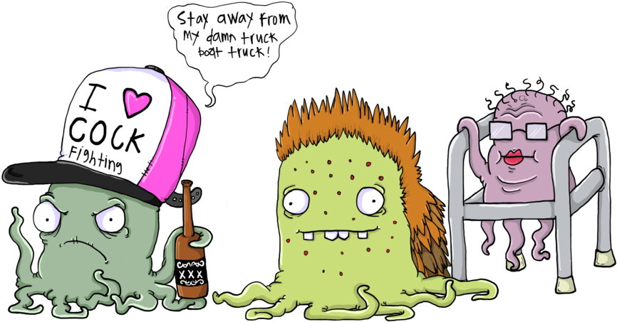 Top Images For Squidbillies Truck On Picsunday - Cartoon (900x462)