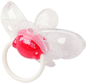 Puku P10324 Winged Pacifier - Butterfly (450x450)