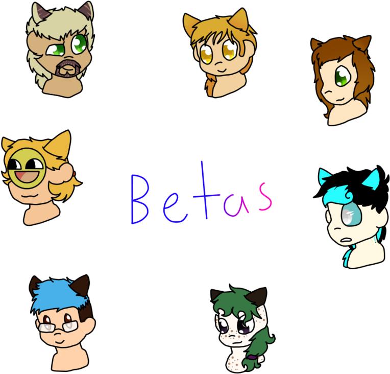 Betas By The Healing Gnome - Cartoon (894x894)