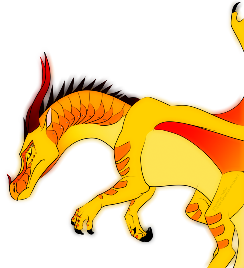 Finally Doing A Reference Sheet For Deepsea Lol My - Quibly And Moon From Wings Of Fire (852x938)