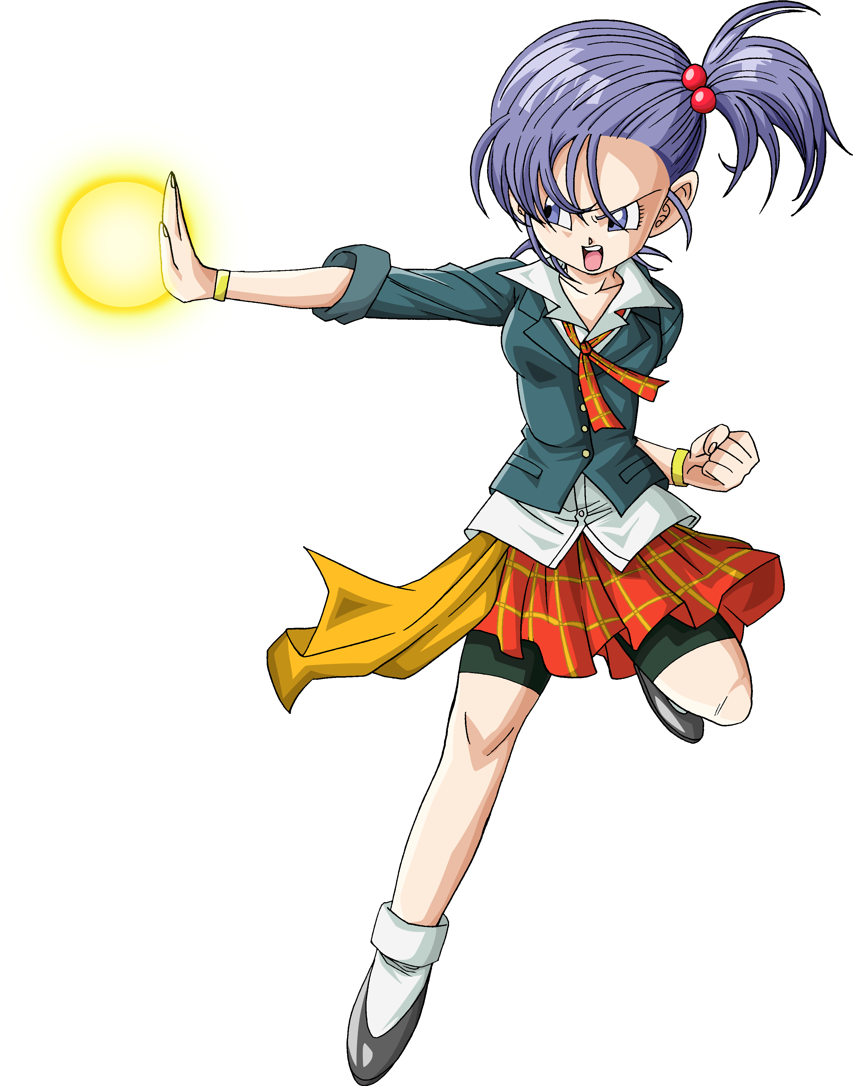 "i Don't Know Who You Are, But I Won't Let You Destroy - Dragon Ball Xenoverse Female Earthling (3256x3859)