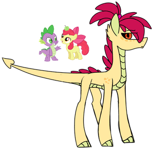 Apple Bloom, Artist - Cartoon (499x350)