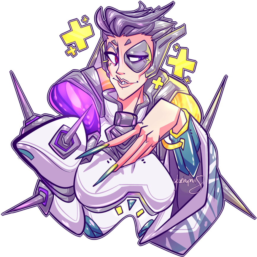 I Will Heal You By Akorhaphi - Overwatch (898x890)