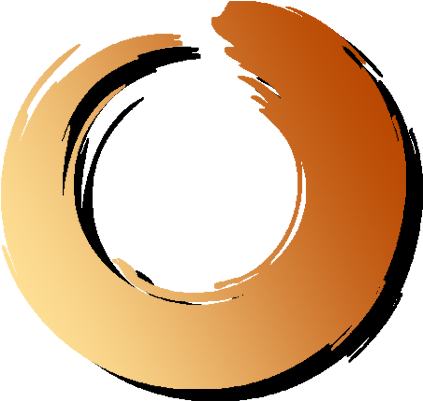 In Zen Buddhism, An Ensō Is A Circle That Is Hand-drawn - Circle (433x415)