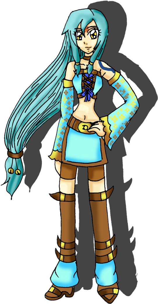 Water Dragon Slayer Girl - Water Dragon Slayer Girl (600x1133)