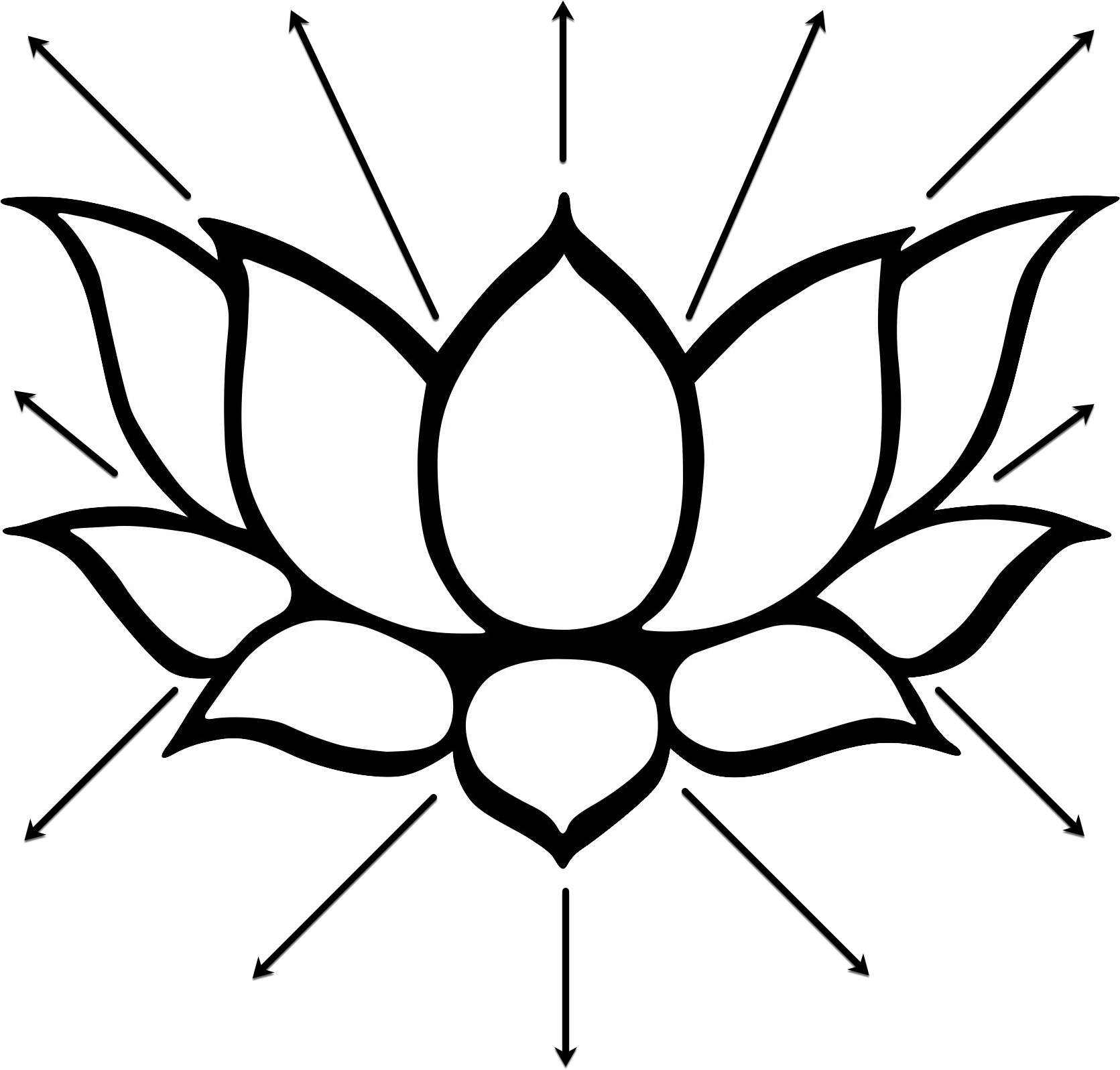 Lotus-light Healing Session - Lotus Flower Buddhism Symbols (1670x1670)