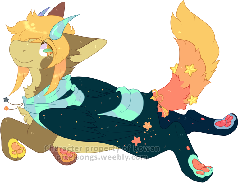 Dragon-fox Gender - Cartoon (766x588)