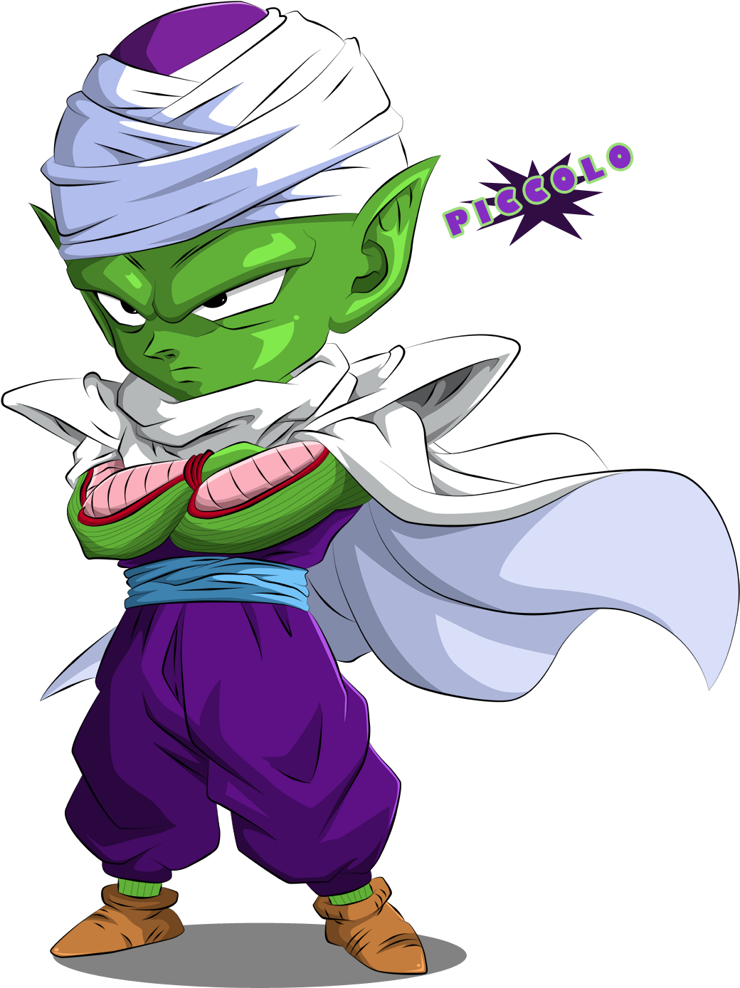 Piccolo Goku Baby Vegeta Gotenks - Piccolo Dragon Ball Z (1100x1432)