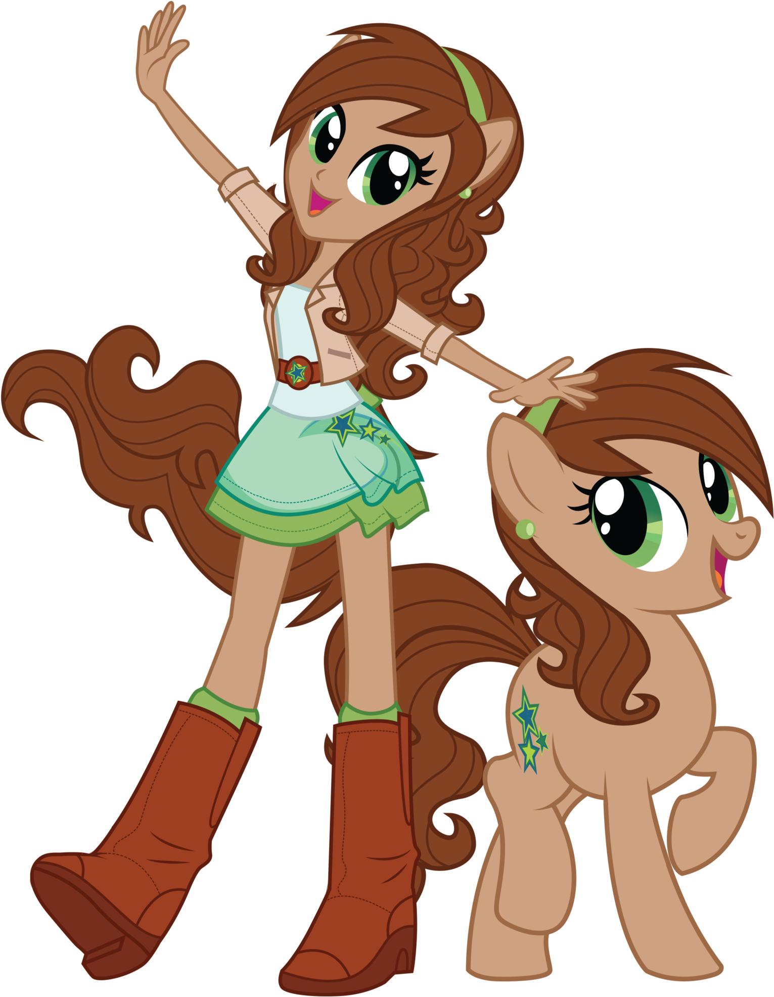 Equestria Girls With Brown Hair (1600x2000)