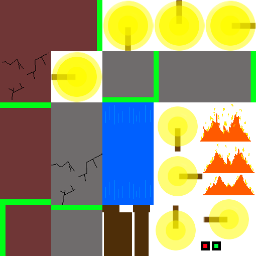 I Then Used The Sprite Sheet To Create The Platforms - Circle (512x512)