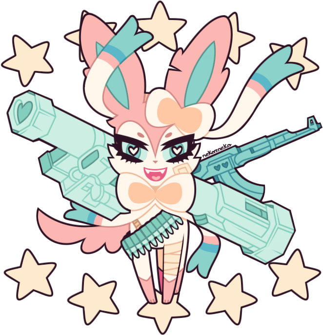 Pikachu Clipart Baby Dragon - Sylveon Dragon Slayer (700x700)