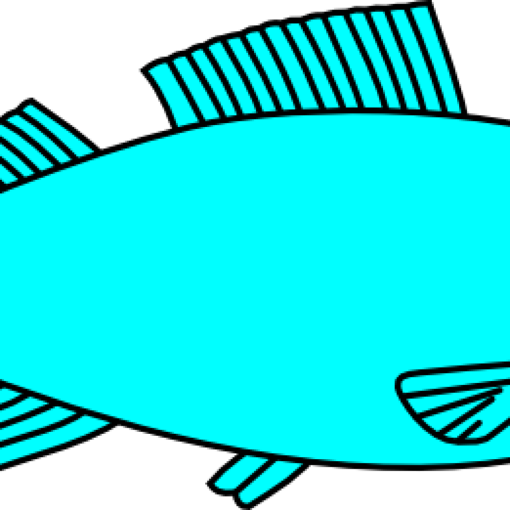 Free Fish Clipart Fish Clip Art At Clker Vector Clip - Fish Clipart Black And White (1024x1024)