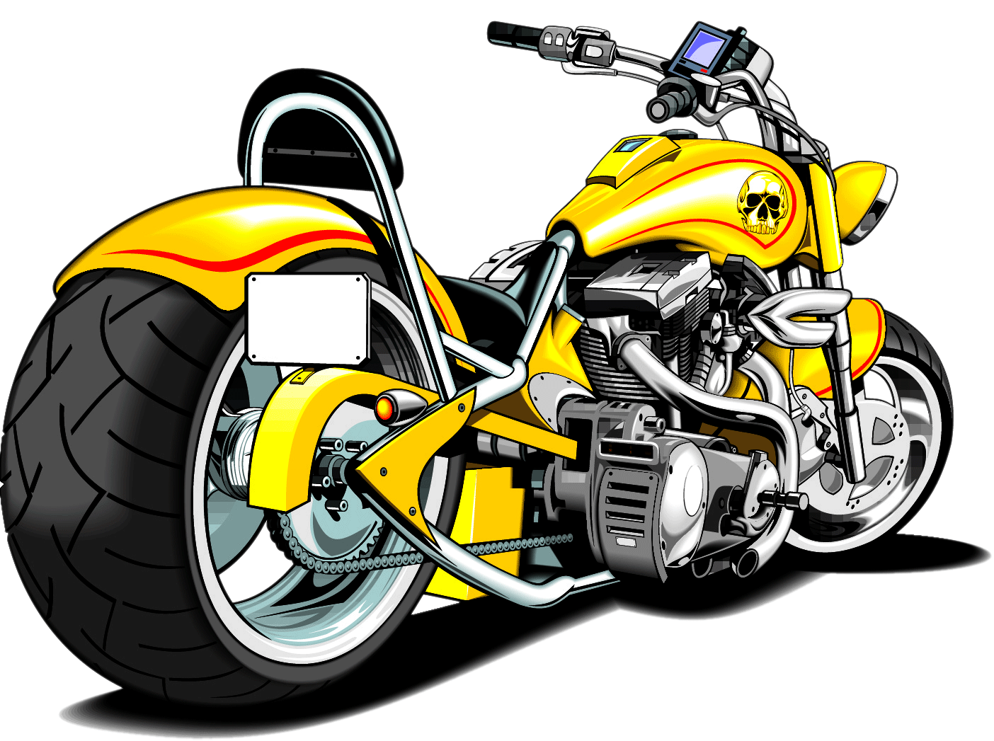 Harley Davidson Clipart - Harley Davidson Clipart (1404x1047)