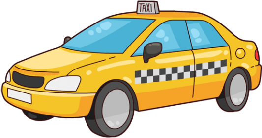 Taxi Clipart - Taxi Clipart (600x351)
