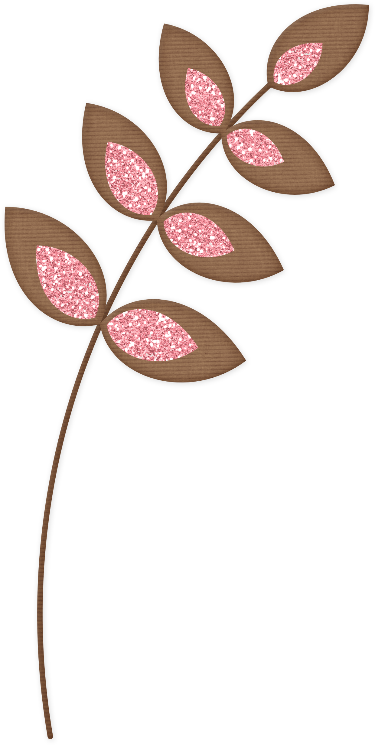 Leaves Clip Art - Sticker (1345x2706)
