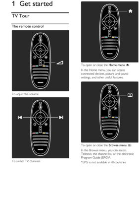 Page 4 En 4 1 Get Started Tv Tour The Remote Control - Poster (300x426)
