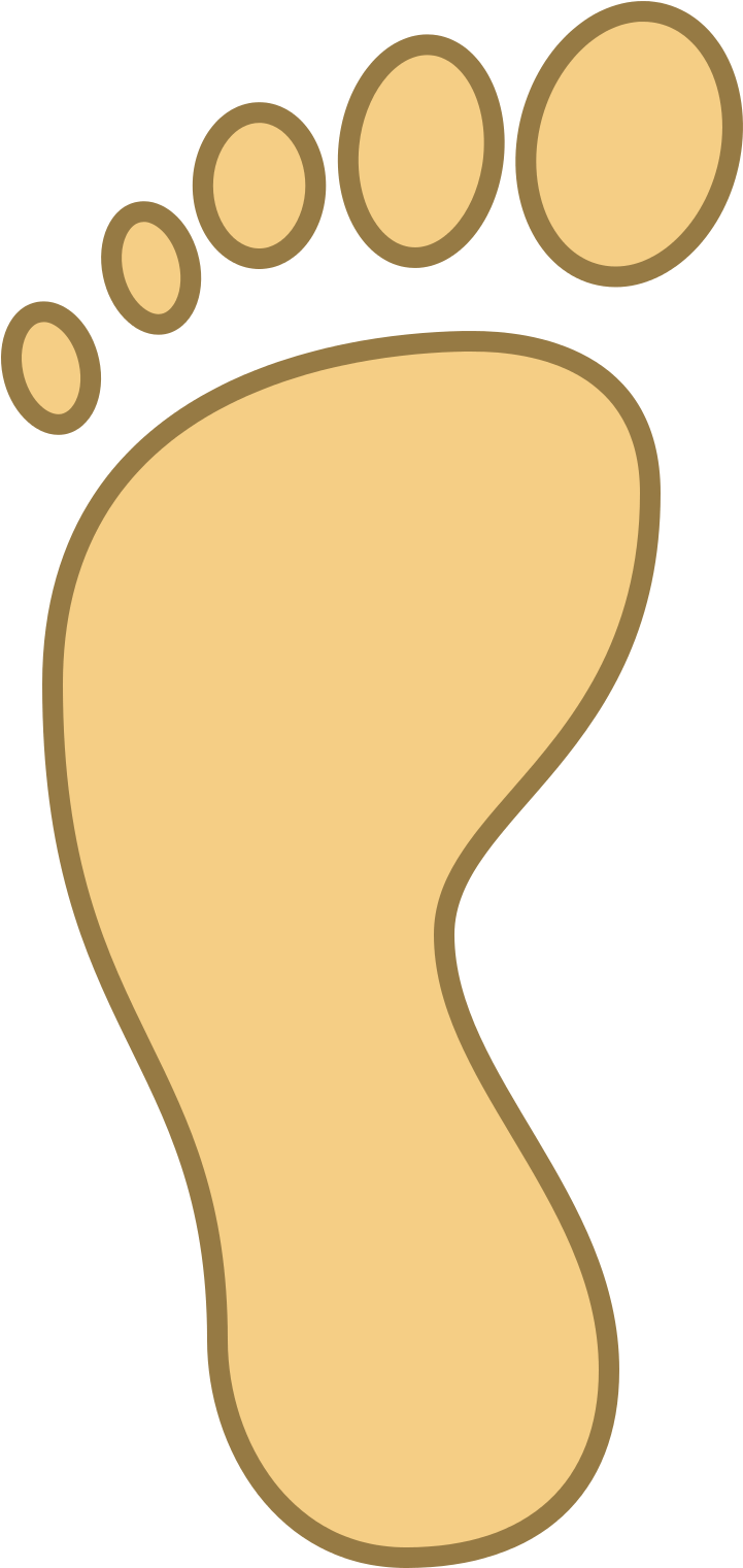 Footprint Clipart Pathway - Footprint Clipart Pathway (1600x1600)