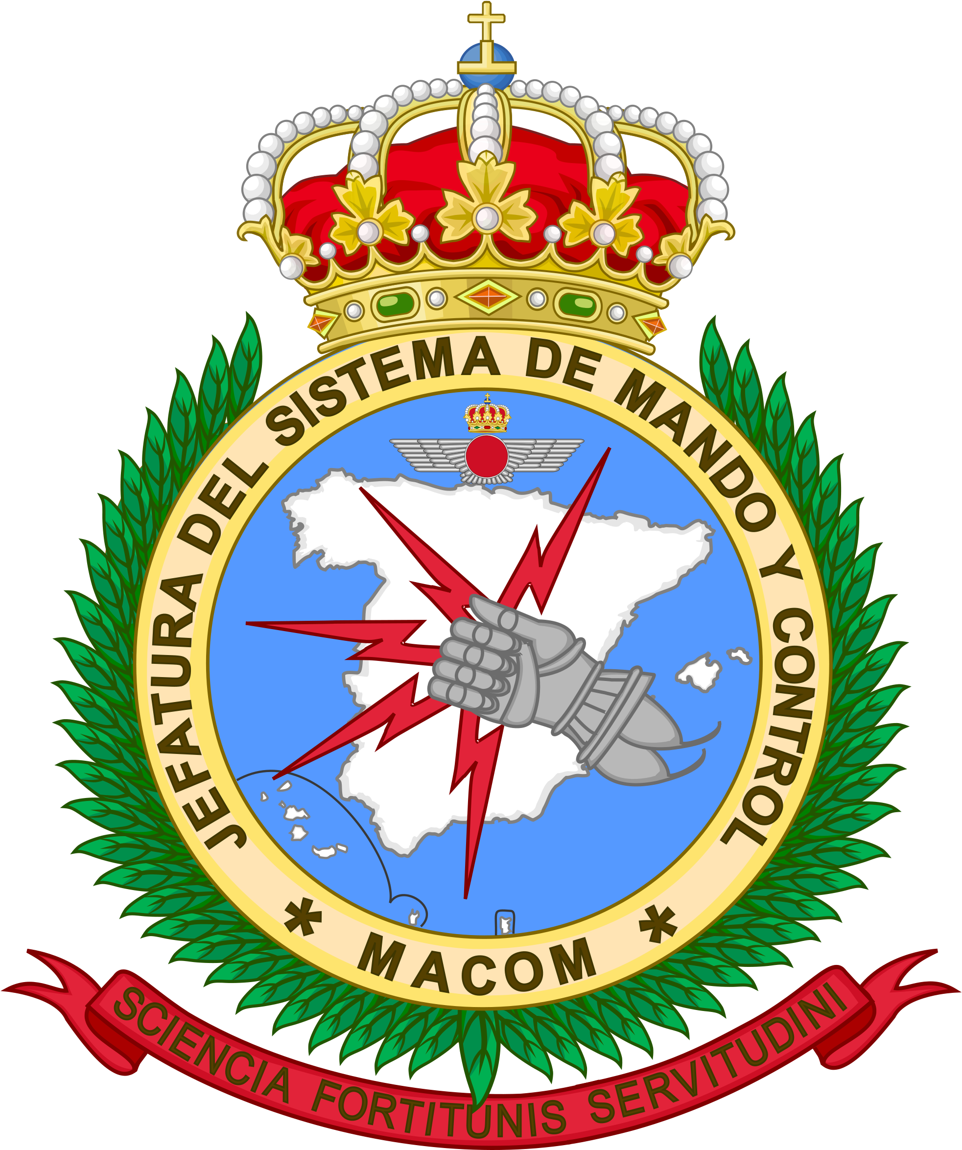 Spanish Air Force System Of Command And Control Head - Command And Control (2000x2378)