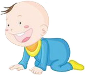 Infant Cartoon Clip Art - Desenho Animado De Bebês (500x500)