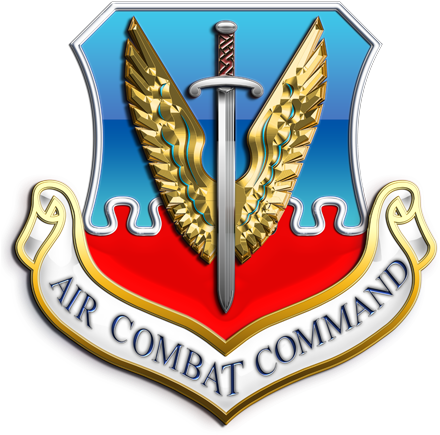 Air Combat Command Is A Major Command (majcom) Of The - Air Combat Command Patch (450x450)