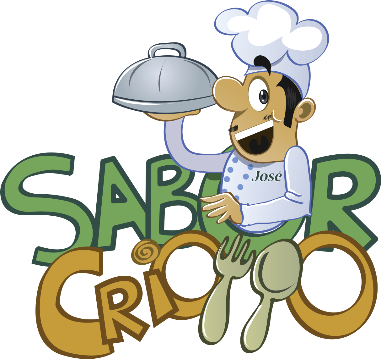 Sabor Criollo Grill Restaurant Lakewood Nj - Cartoon (1500x1500)