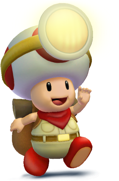 Captain Toad Smash Wii U 3ds Render By Machriderz D8yoy1j - Captain Toad: Treasure Tracker (477x608)