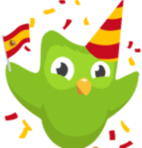 Duolingo Spanish (500x500) Png Clipart Download