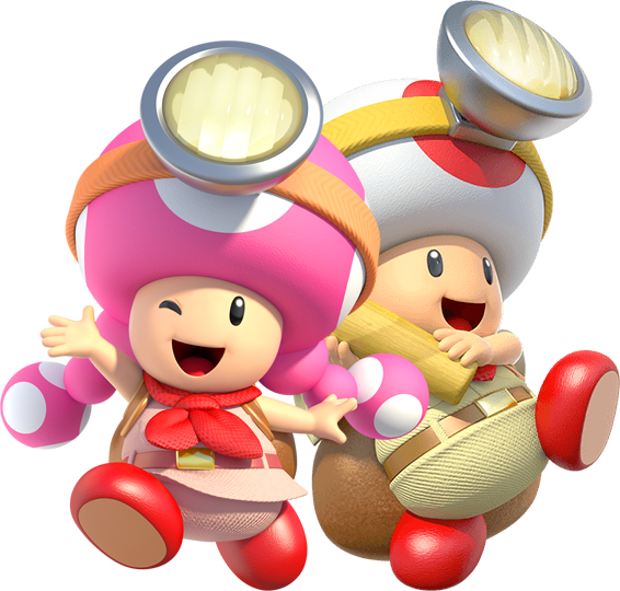 Captain Toad And Toadette (566x540)