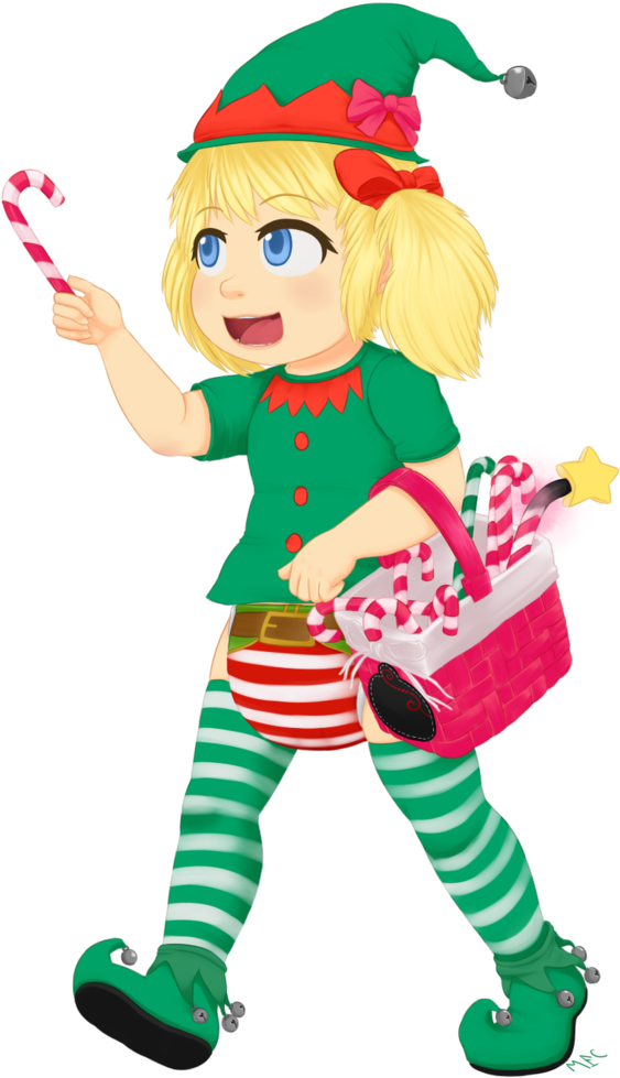 Candy Cane Chaos By Mentalcrash - Candy Cane (695x1149)