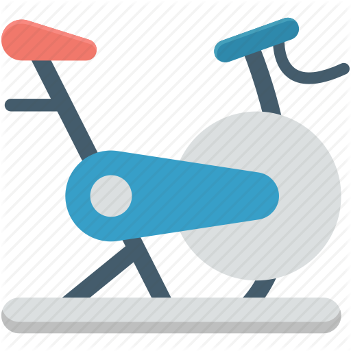 Exercise Bike Clipart Exerise - Stationary Bike Icon (512x512)