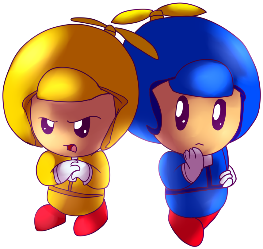 Blue And Yellow Mario - Super Mario (1024x1092)