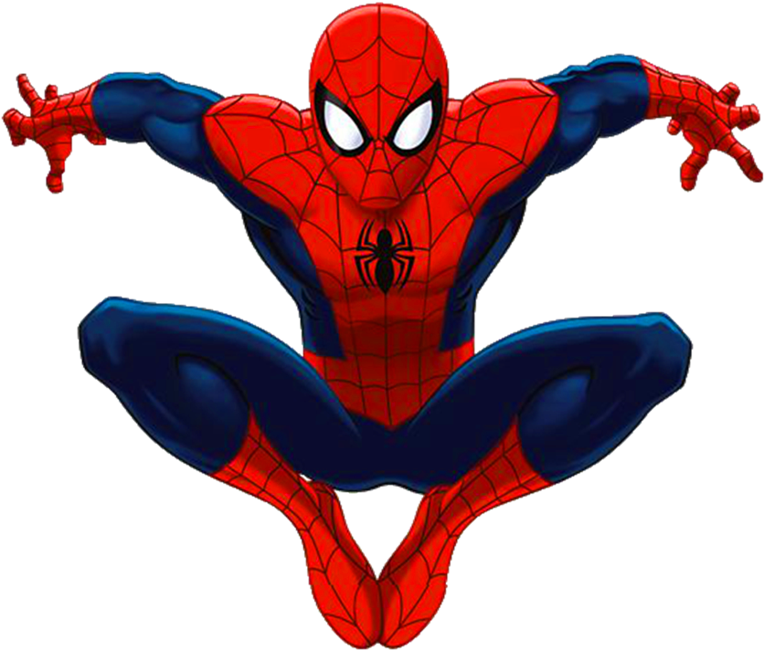 Ultimate Spiderman Png Image - Imagen De Hombre Araña (843x720)