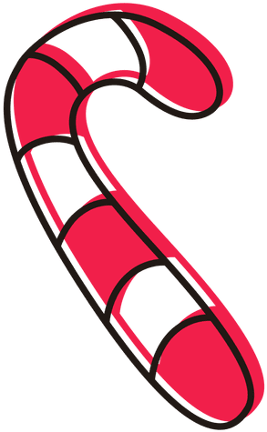Candycane Cartoon Icon 17 Transparent Png - Candycane Cartoon Icon 17 Transparent Png (512x512)