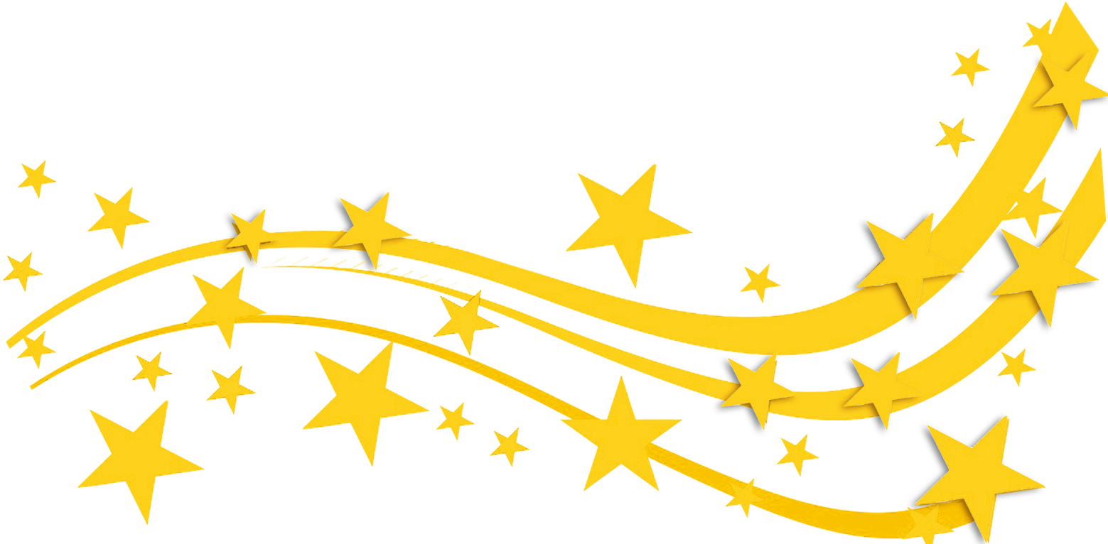 Princess And Fairytale Clipart - Fairy Tale Stars Clipart (1600x962)