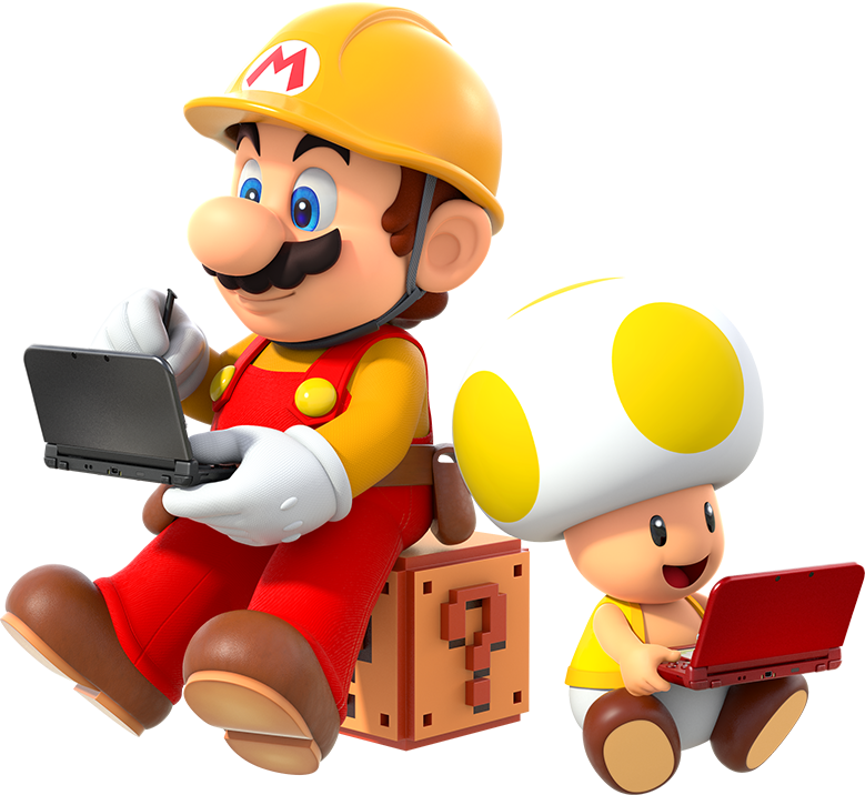 Mario Clipart Nintendo - Super Mario Maker Mario (779x716)