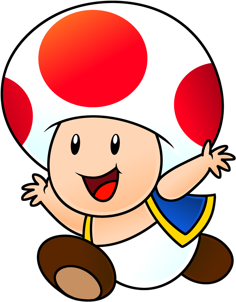 Super Mario Toad Nintendo If Nothing But Generic Toads - Cartoon (1280x1067)