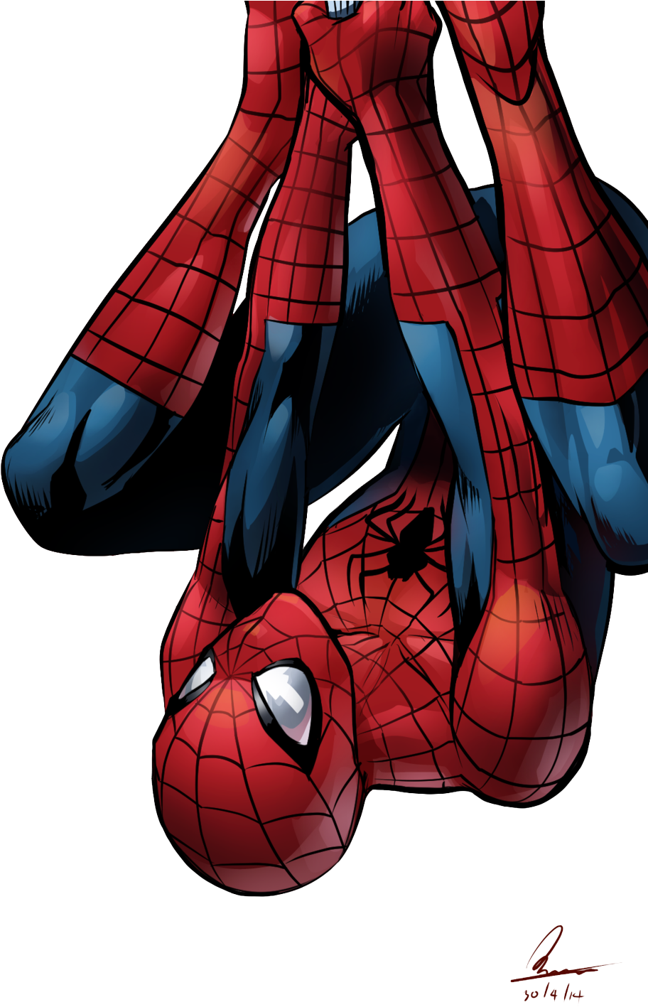 Spider-man Png Free Download - Spider Man Comics Png (1024x1448)
