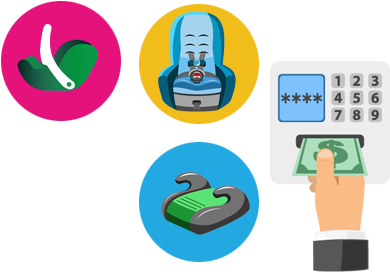 Choosing A Car Seat - Illustration (428x342)