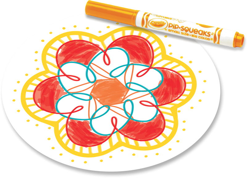 Pin Crayola Marker Clip Art - Crayola Color Spinout (800x577)