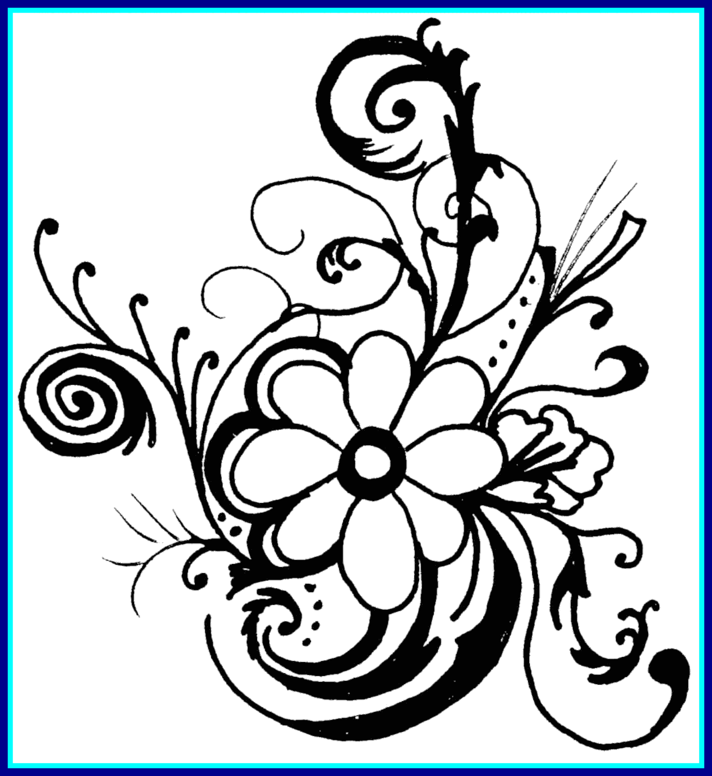 Bouquet Of Roses Bouquet Of Roses Clipart Black And - Black And White Flower Art (1402x1527)