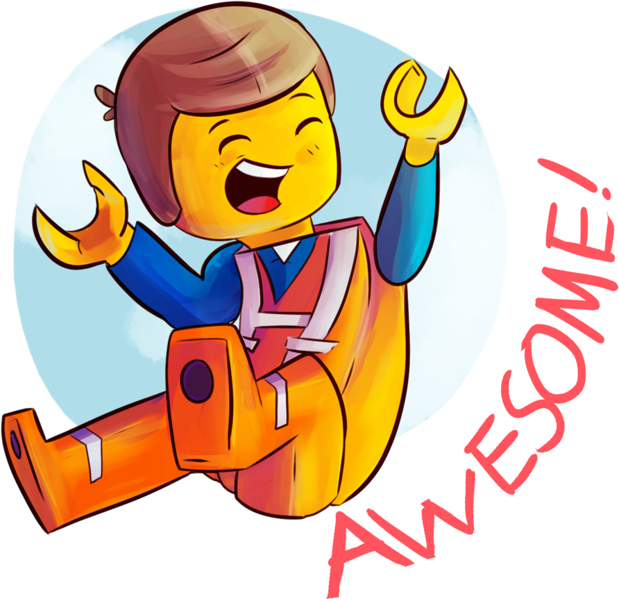Everything Is Awesome By Spanish-scoot - Emmet Everything Is Awesome (1024x956)