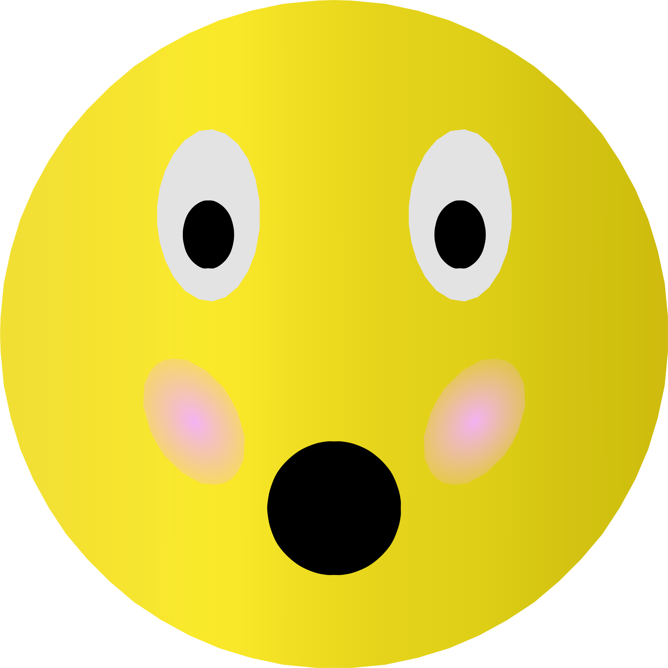 Smiley Clipart Circle - Emoticon (2342x2342)