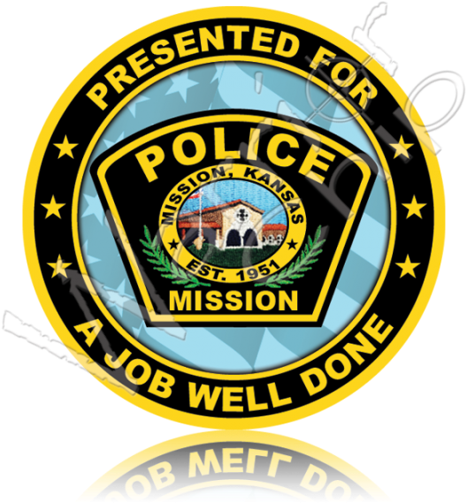 Mission Kansas Police - Police Patch (540x600)