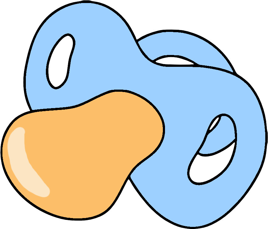 El Chupete De Bebé Biberones Clip Art - Baby Pacifier Clip Art (952x788)