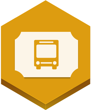 Bus Ticket Icon - Bus Ticketing Icon (512x512)