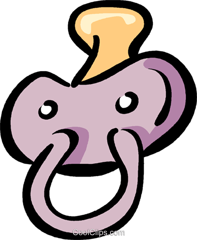 Chupete Libres De Derechos Ilustraciones De Vectores - Illustration (393x480)